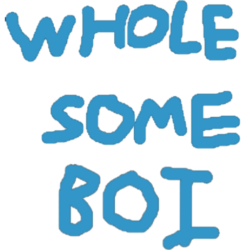 Wholesome Boi Logo